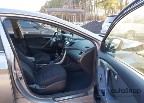 2016 Hyundai Elantra Value Edition из США, поврежденный, VIN KMHDH4AE2GU504463